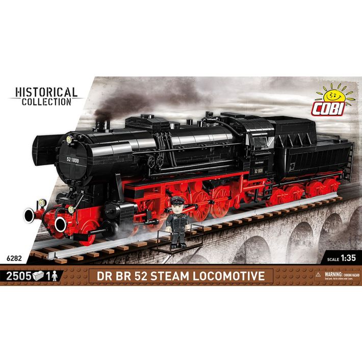 6282 DR BR 52 Steam Locomotive 1/35 scale (image for) 6282 DR BR 52 Steam Locomotive 1/35 scale